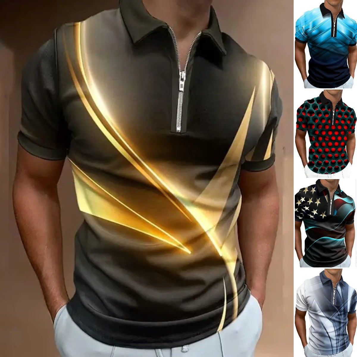 💟【50% SLEVA】【S-6XL】😎Nové pánské polo tričko s krátkým rukávem 2025