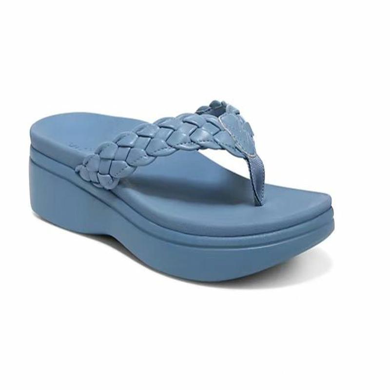 💞【50 % popust】【36-44】Modni japonki z debelim podplatom, ki povečajo višino