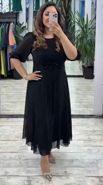 💥👗【S-5XL】Nowa modna sukienka, klasyczny design, elegancka i prosta