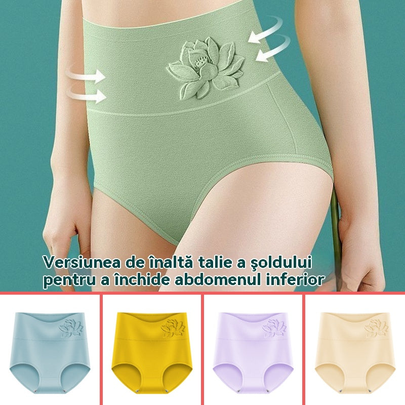 š¦ć45-90KGćš¢ChiloČi cu talie Ć®naltÄ din bumbac pentru femei Plus Size