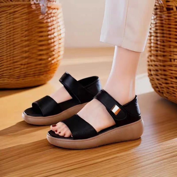 š„ć35-40ćš„°2025 nou talpÄ moale anti-alunecare pantÄ toc sandale casual
