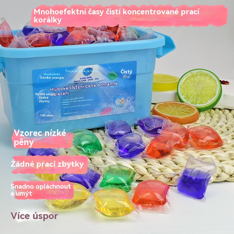 【✨1 krabička 120 kapslí✨】Vonné kapsle na prací prostředek ✅ Dlouhotrvající vůně ✅ Čištění ✅ Dekontaminace