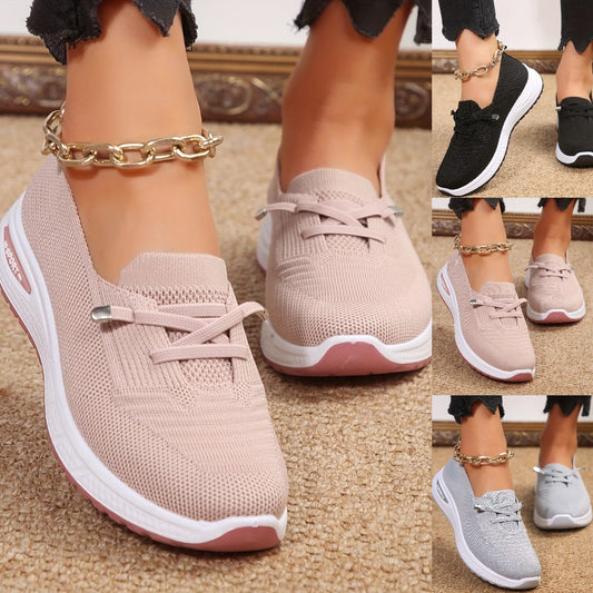 【50 % popust】【36-41】Ženski športni čevlji, ravni čevlji, čevlji za mamice, platneni čevlji brez naramnic