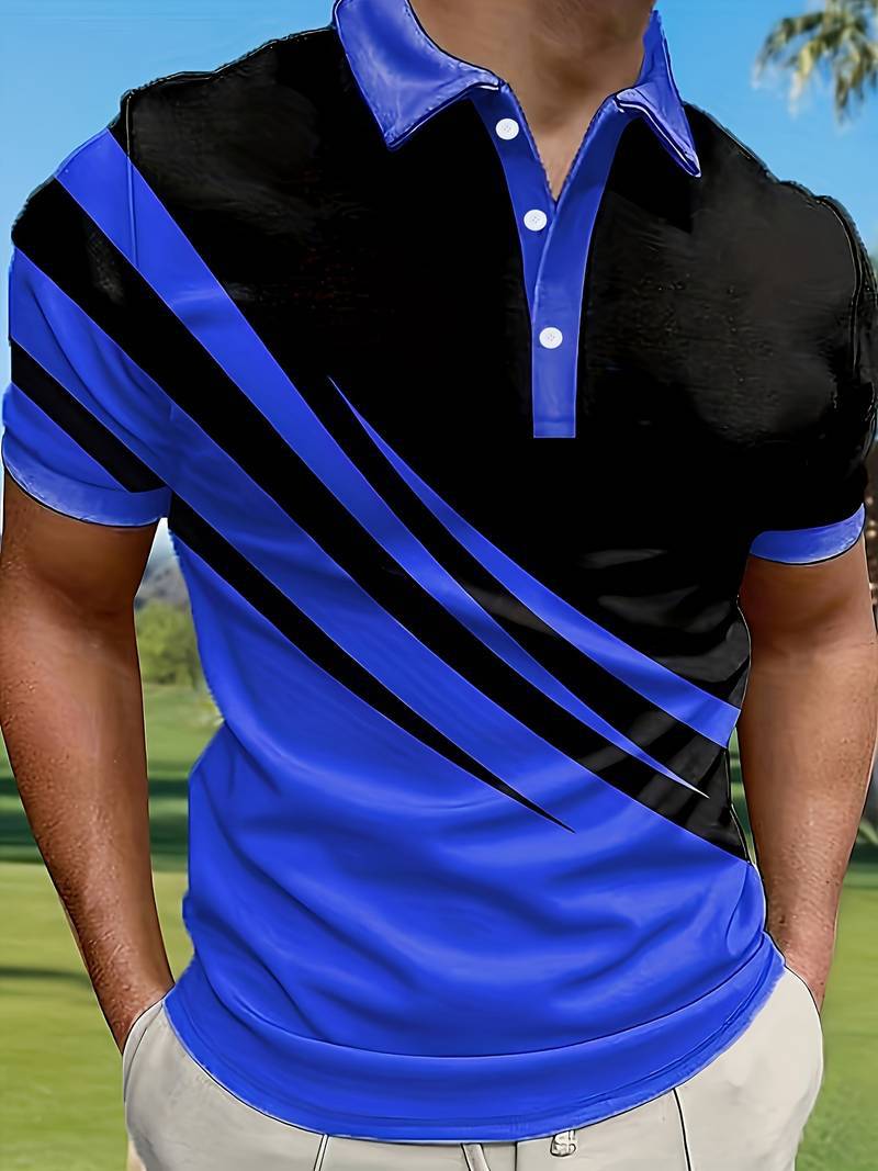 🔥👔【S-6XL】Nová letní pruhovaná polokošile