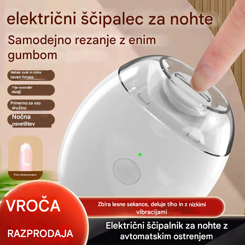 💅Kupite 1, dobite 1 gratis! ✨ Avtomatska pilica za nohte, varna in nežna nega nohtov👶🔧