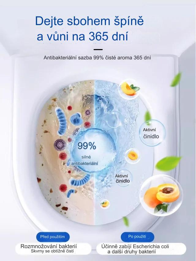 🌟【Kupte 2 a získejte 1 zdarma】💦 Výkonná pěna na čištění záchodové mísy