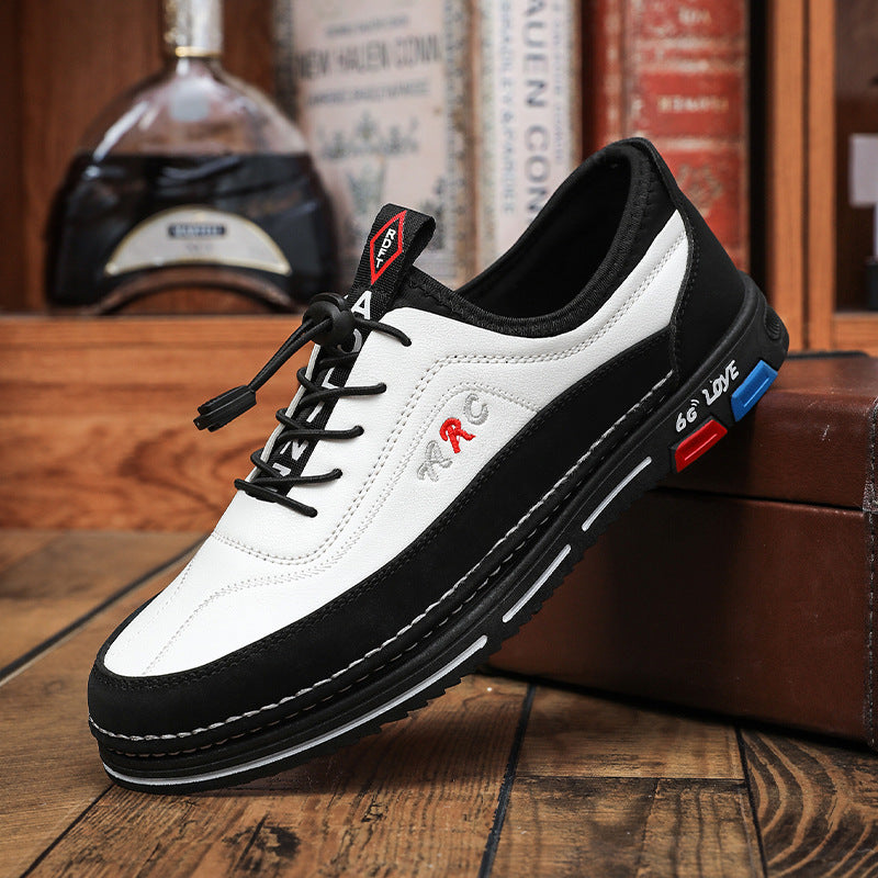 🔥🔥【39–48】【Nova kolekcija – akcijska cena】Moški poslovni čevlji iz vodoodpornega usnja – Mehki podplat, udobni za celodnevno nošenje