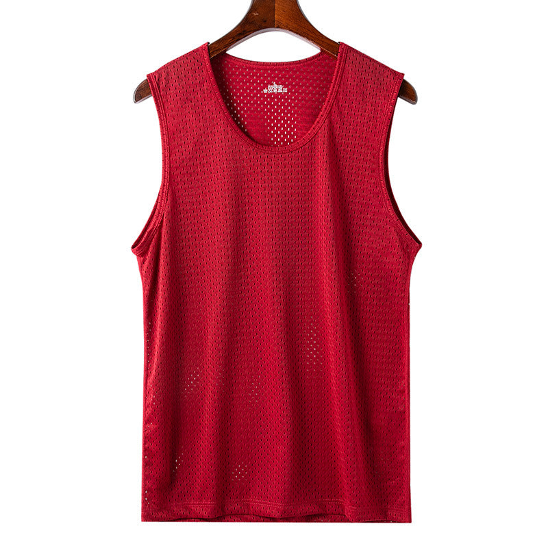 ✅Set de 2 maiouri casual barbati Ice Silk, usor de asortat cu orice tinuta, potrivite pentru purtarea de zi cu zi. ✅ Ușoare, respirabile și cu uscare rapidă.