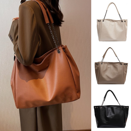 👜👝【50% popust 🔥】【Izjemno velika prostornina 💥】Nova ženska usnjena torba za čez ramo velike prostornine