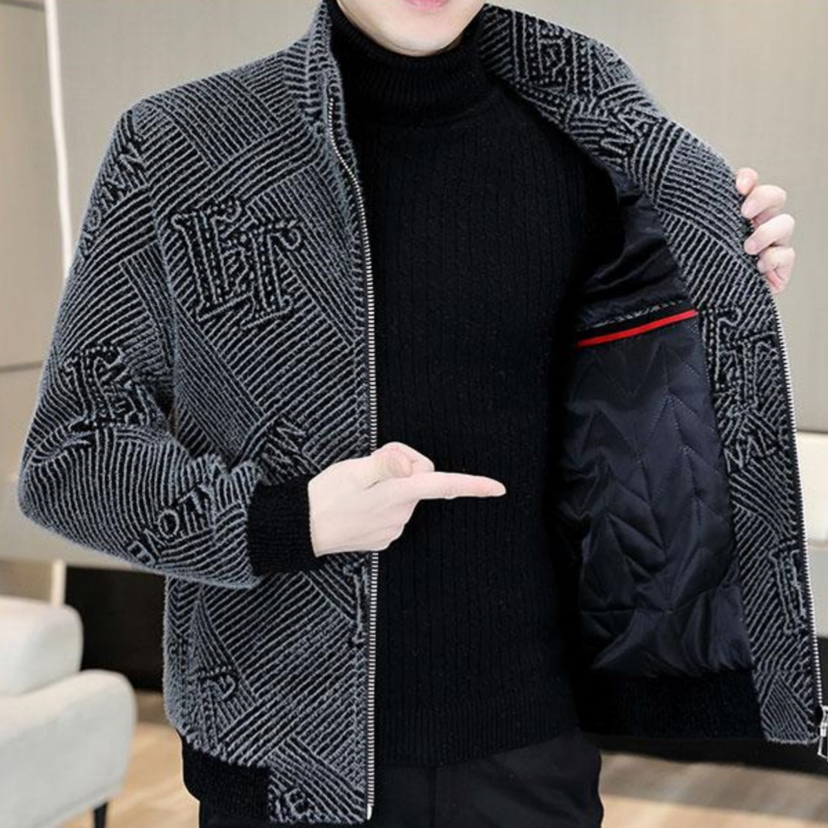 🔥Sezónne akcie【M–4XL】Prémiová pánská zimní bavlněná bunda – teplá, stylová a ideální na chladné dny