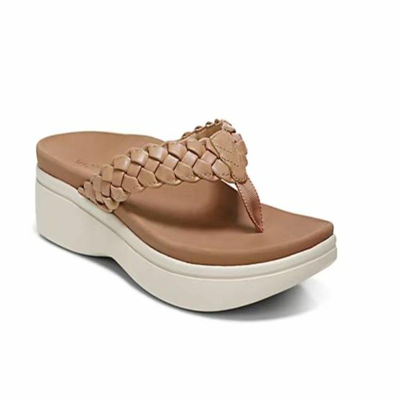💞【50 % popust】【36-44】Modni japonki z debelim podplatom, ki povečajo višino
