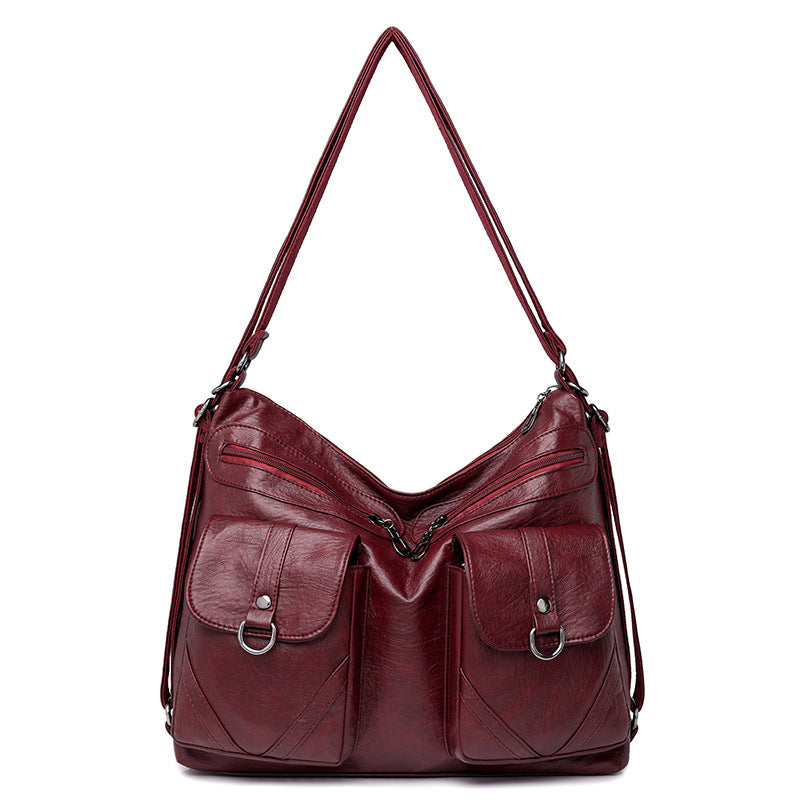 💥Nouă geantă crossbody simplă cu dublă utilizare pentru femei