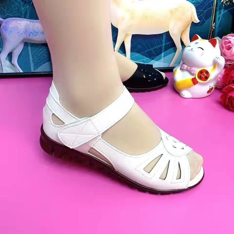 🔥【35-41】Nov model za poletje, udobni ženski sandali iz pravega usnja z mehkim podplatom
