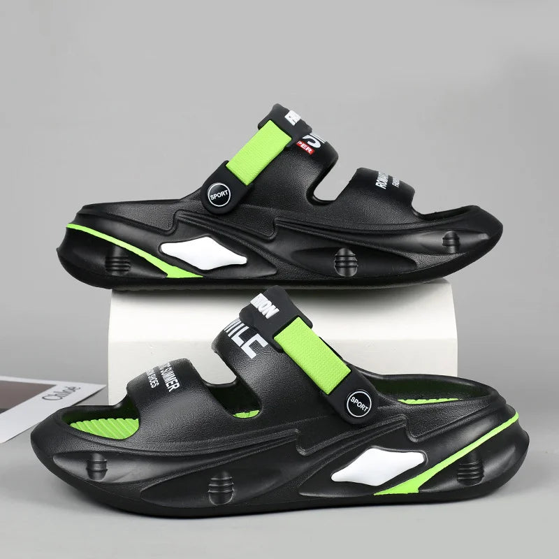 【36-45】2025 sandale anti-alunecare cu talpa groasa