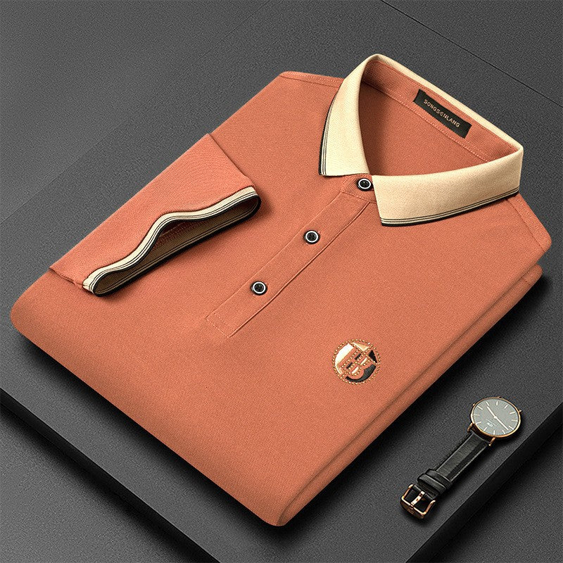【Reducere de 50%】【M-4XL】 Tricou bărbătesc nou de vară, cu rever, casual, cu mânecă scurtă
