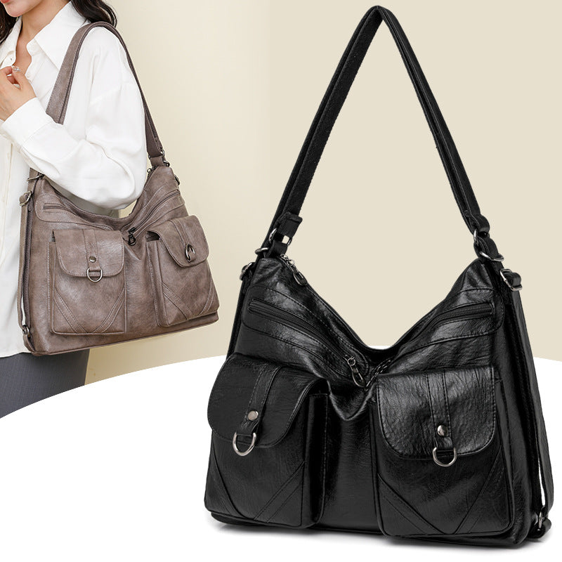 💥Nouă geantă crossbody simplă cu dublă utilizare pentru femei