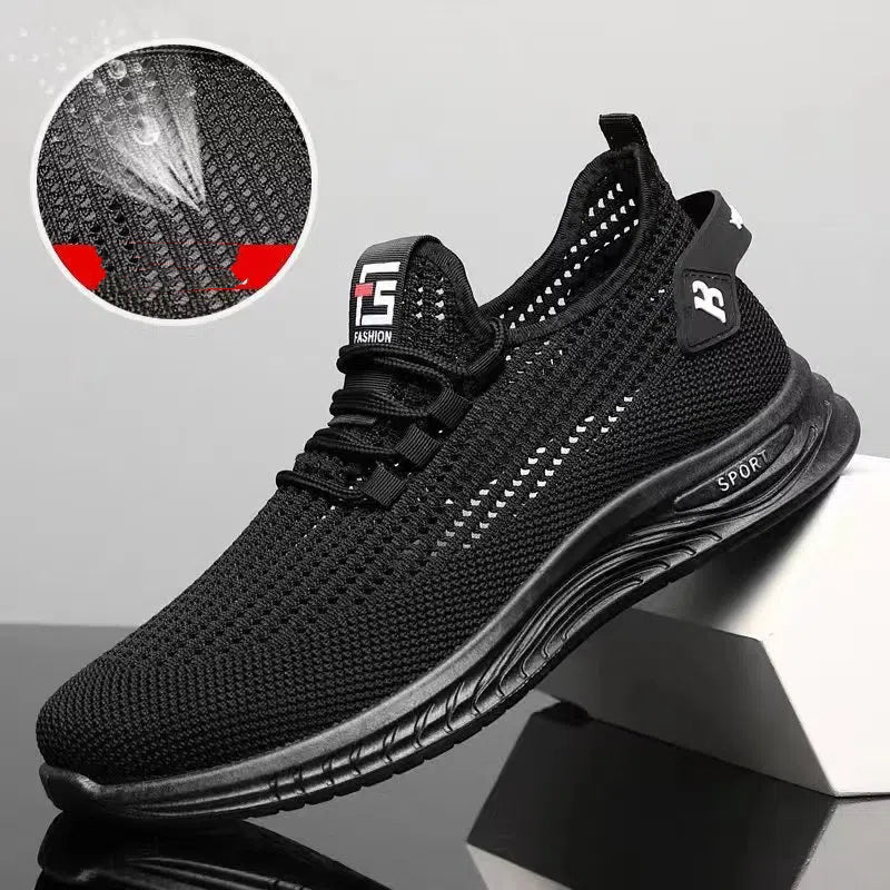 🔥💥👞【39-45】2025, novi pomladni in jesenski mrežasti čevlji za prosti čas, zračni, protizdrsni, moški športni copati