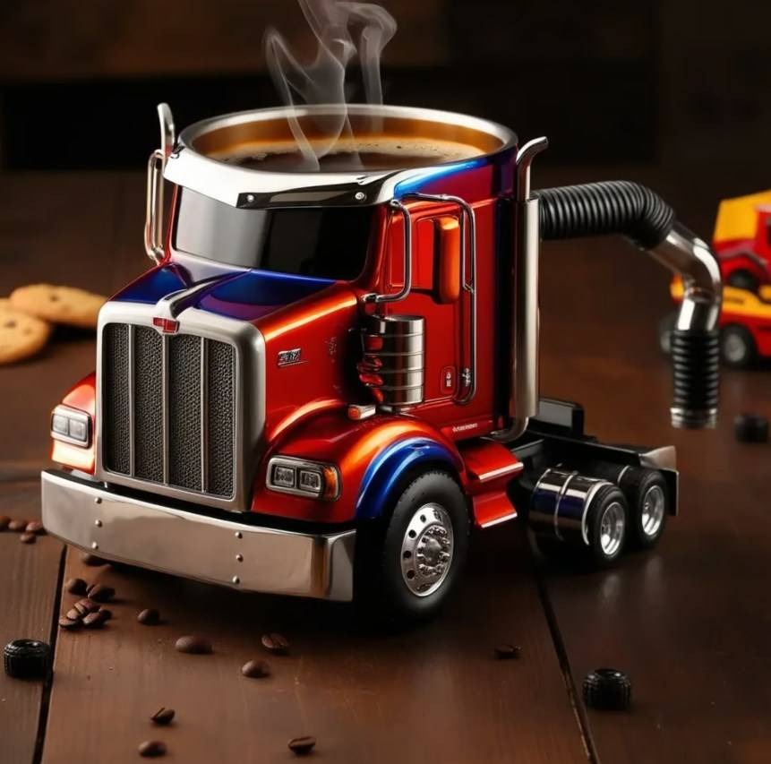 🚛【50% sleva】Ručně vyráběné hrnky na kávu pro kamiony