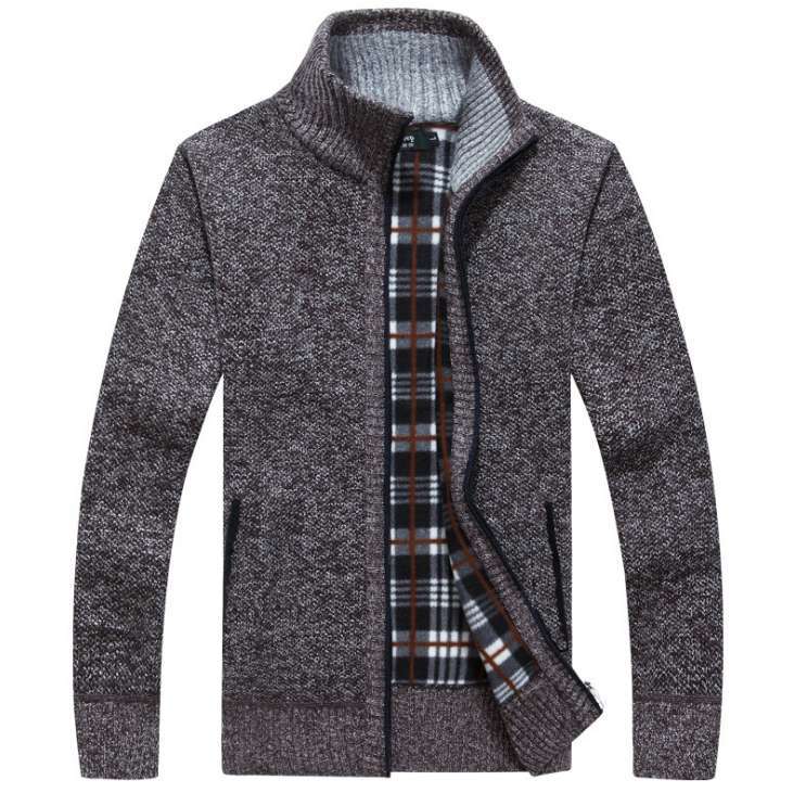 Őszi és téli újdonságok 🔥 2025 új őszi férfi hosszú kötött pulóver, felső, kabát