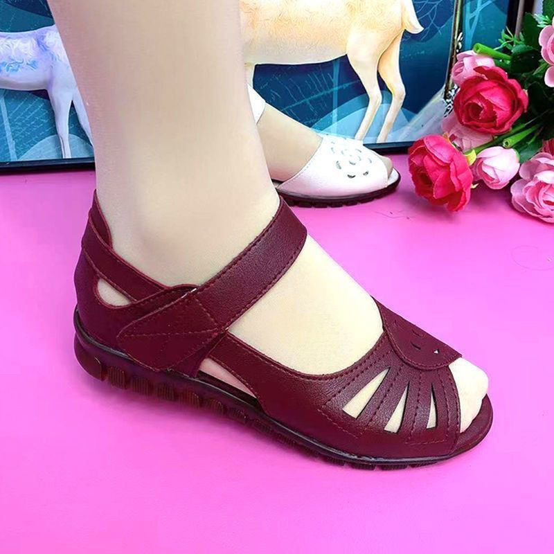 🔥【35-41】Nov model za poletje, udobni ženski sandali iz pravega usnja z mehkim podplatom