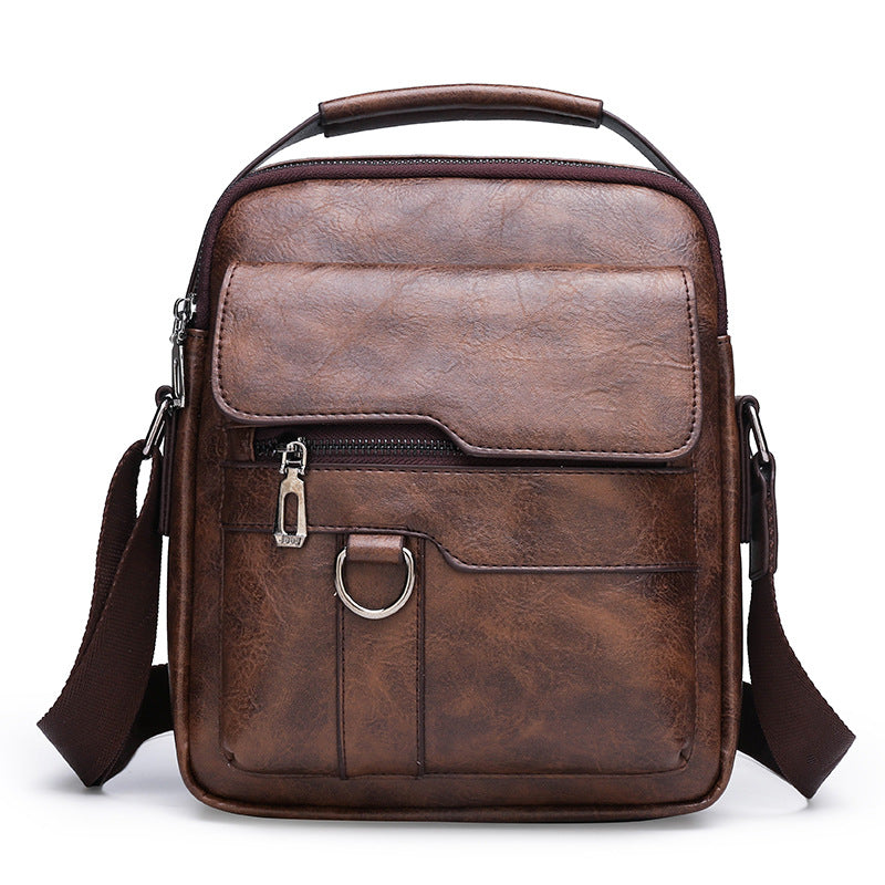 【50% kedvezmény】👜 Férfi alkalmi divatos marhabőr táska