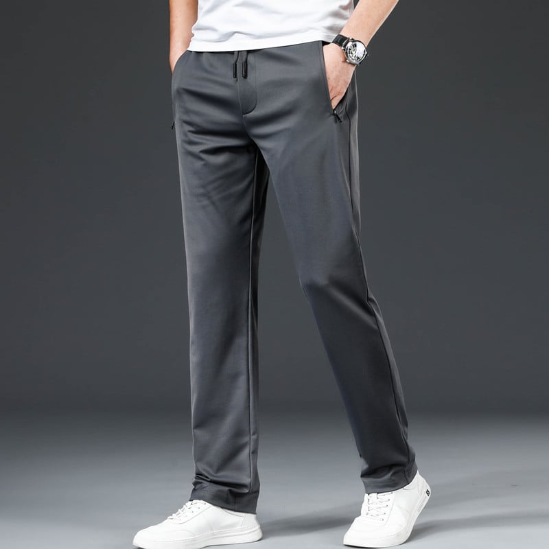 👖☀️【Letní nabídka 2025】【L–8XL】🔥Pánské letní business casual kalhoty – elastický pas, vhodné pro 45–135 kg