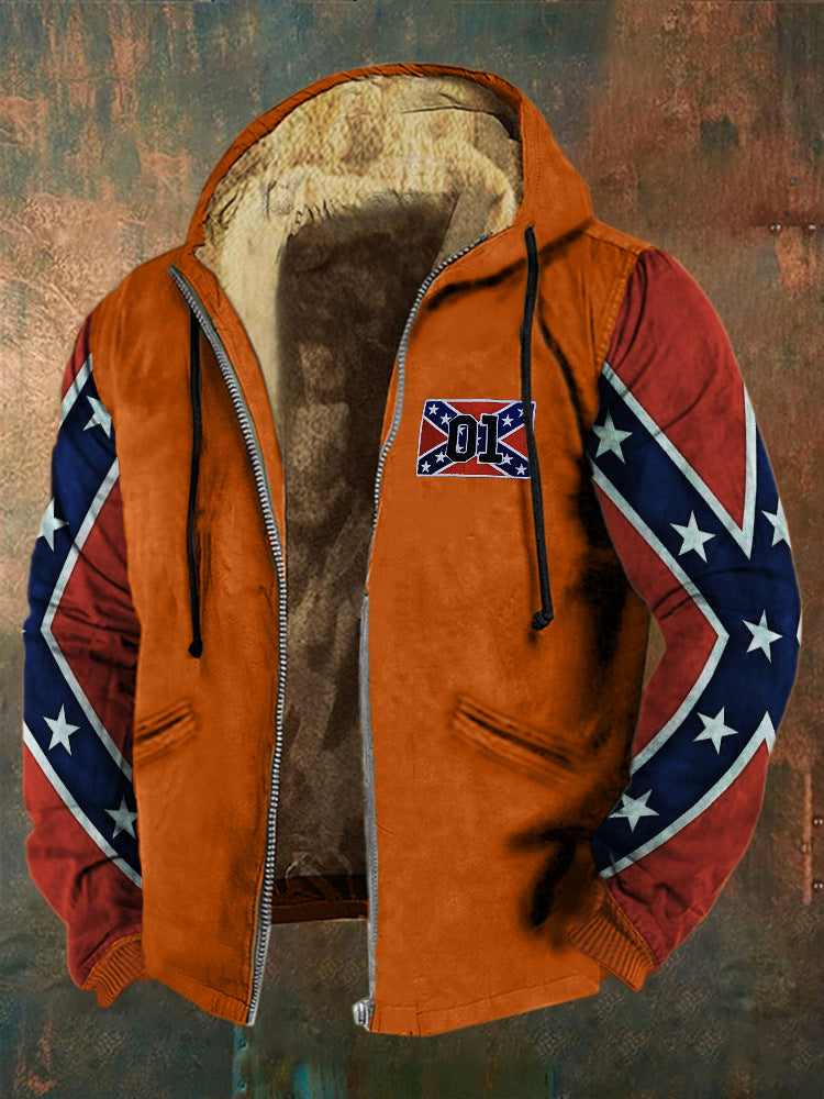 đšâđ»đ§„âšăS-5XLă30% kedvezmĂ©nyđ„Ăj, divatos, retrĂł, kapucnis, cipzĂĄras fĂ©rfi pulĂłver 3D digitĂĄlis nyomtatĂĄssal