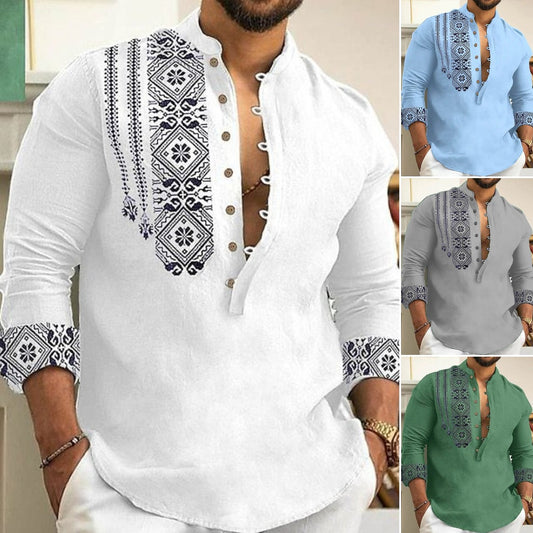 👕【S-3XL】💥【50 % popust】Moška poletna srajca s kratkimi rokavi in reverji