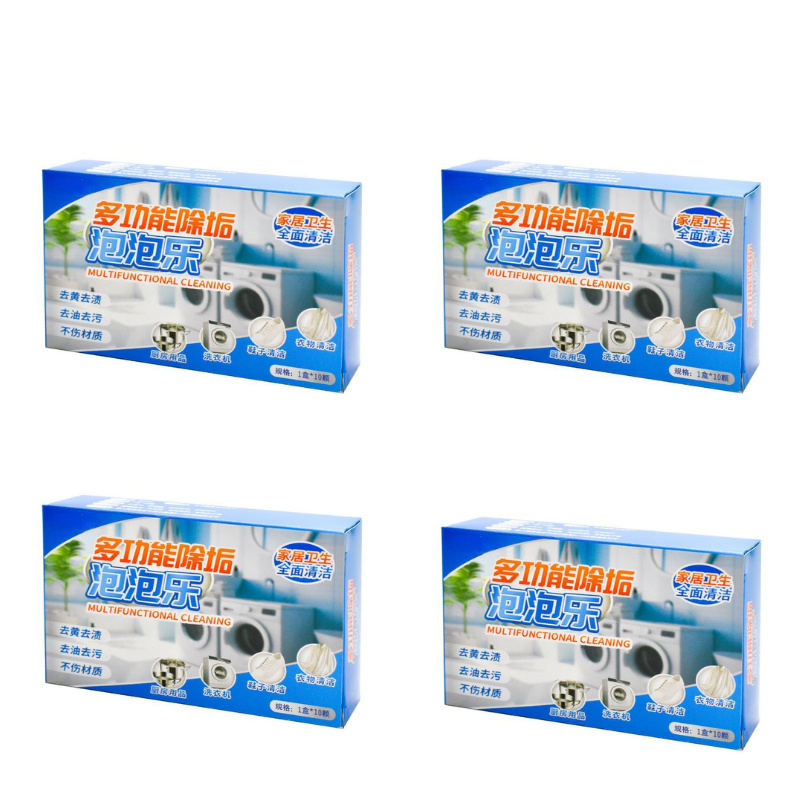 🔥【Cumpărați 2 cutii și primiți 2 gratuit】✨【Curățare rapidă】🔥Tablete de curățare efervescente multifuncționale pentru uz casnic