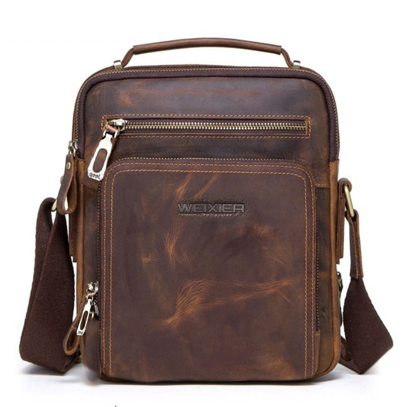 🎉👜【Nový produkt🔥】【Omezené zásoby】Pánské módní byznys ležérní taška přes rameno pravá kůže-Z