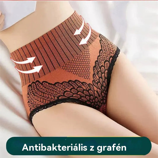 🥰【💖7 darabos készlet】🔥 Női grafén alsónemű 👙 Légáteresztő, formázó és antibakteriális 🌟【Korlátozott ajánlat · Gyors szállítás】