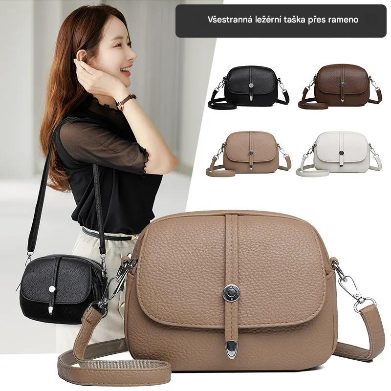 【4 barvy】Módní dámská kabelka přes rameno a crossbody