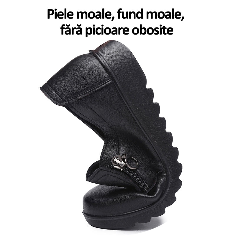 🔥【35-41】Pantofi confortabili din piele de vacă, talpă moale, antiderapantă, rezistență la uzură timp îndelungat, calitate garantată
