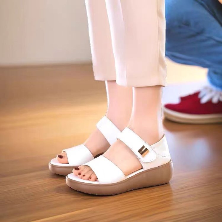 š„ć35-40ćš„°2025 nou talpÄ moale anti-alunecare pantÄ toc sandale casual