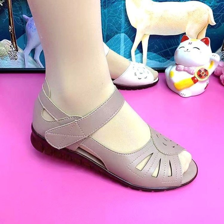 🔥【35-41】Nov model za poletje, udobni ženski sandali iz pravega usnja z mehkim podplatom