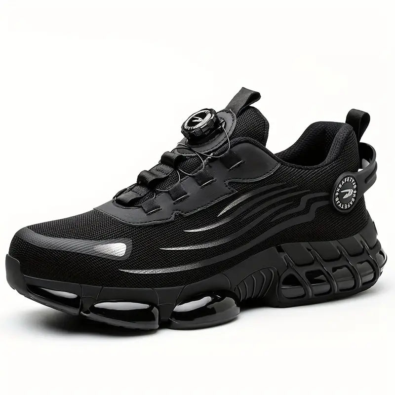 🥾🔥Работни обувки Knauf, подходящи за ежедневно ползване, удароустойчиви и пробиваеми, с метална капачка, удобни защитни обувки, противохлъзгащи.