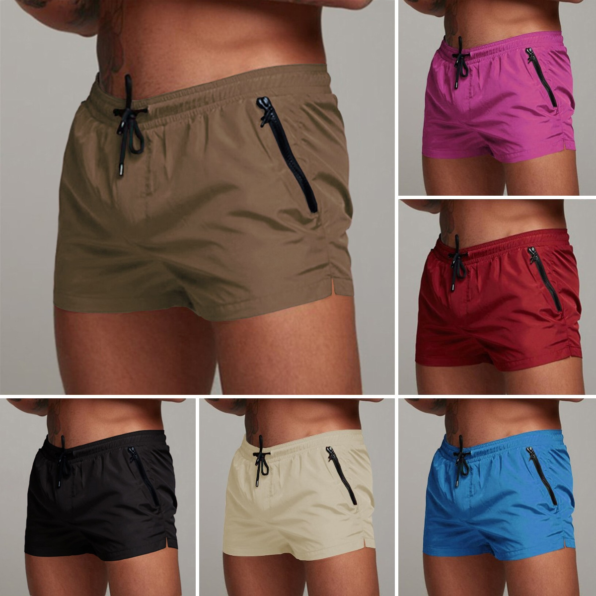 🌴🏊♀️😍【S-3XL】Aventura de vară te așteaptă! Pantaloni scurți de plajă și costume de baie eleganti, cu uscare rapidă