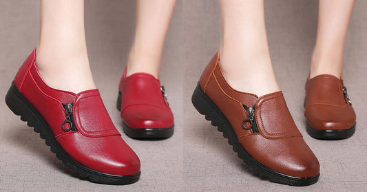 🔥🔥【35–41】Zapatos de piel de vaca genuina – Cómodos, duraderos y con suela antideslizante