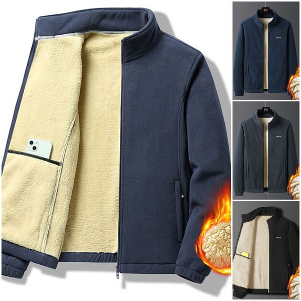 ⛄【M-5XL】Új őszi-téli férfi vastag báránybőr dzseki, meleg, kényelmes és szélálló, téli alapdarab
