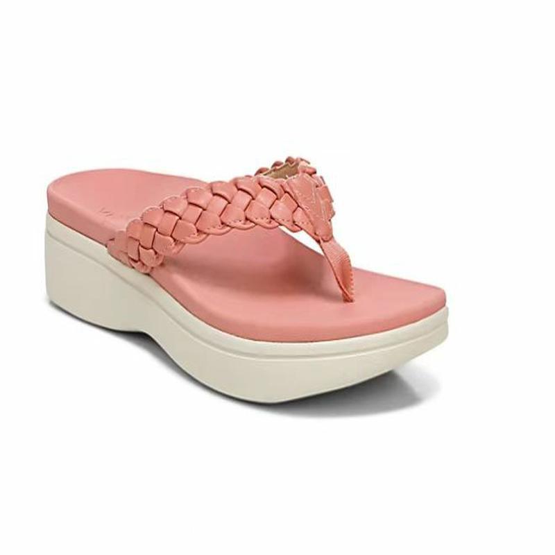💞【50 % popust】【36-44】Modni japonki z debelim podplatom, ki povečajo višino