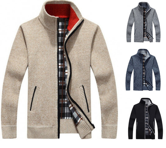 Őszi és téli újdonságok 🔥 2025 új őszi férfi hosszú kötött pulóver, felső, kabát