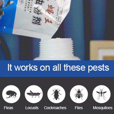 🦟Posebej zasnovan za ubijanje komarjev in muh na kmetijah, eno pakiranje ubija bolhe/kobilice/ščurke/muhe/komarje!