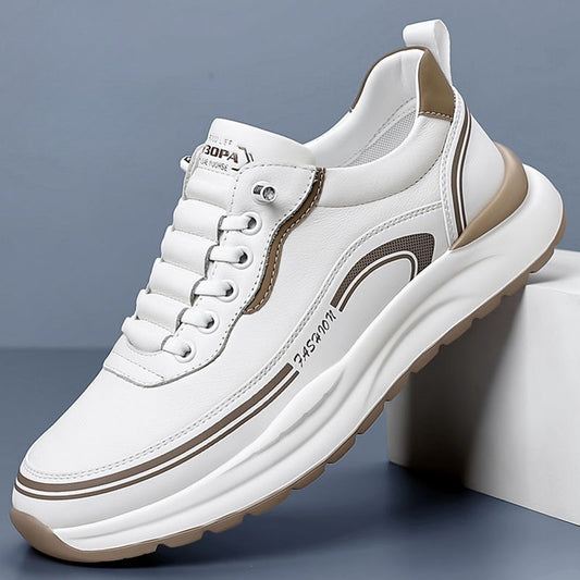 【39-45】2025 Pantofi sport din piele rezistentă la apă și murdărie, cu talpă moale pentru confort maxim