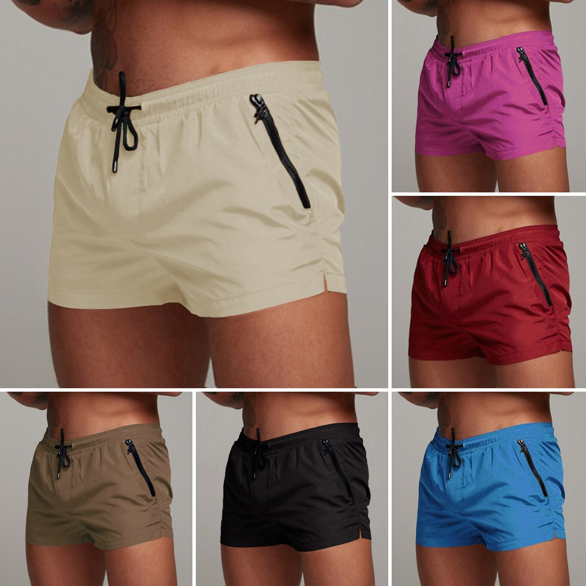 🌴🏊♀️😍【S-3XL】Aventura de vară te așteaptă! Pantaloni scurți de plajă și costume de baie eleganti, cu uscare rapidă