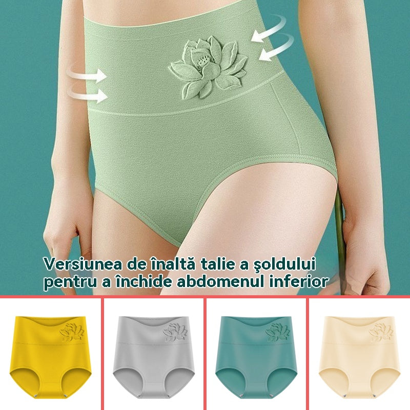 š¦ć45-90KGćš¢ChiloČi cu talie Ć®naltÄ din bumbac pentru femei Plus Size