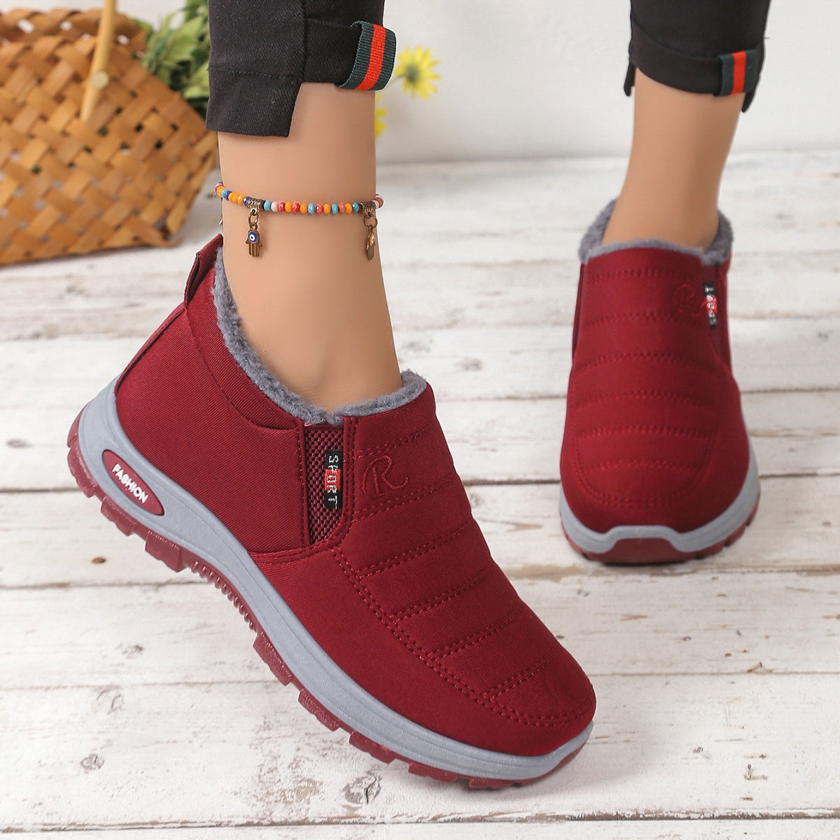 đ„ăDescuento especial del 50%ăăTallas 35-48ăBotas de invierno unisex con forro afelpado: cĂĄlidas, cĂłmodas y antideslizantes para climas frĂos.