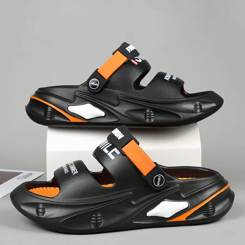 【36-45】2025 sandale anti-alunecare cu talpa groasa