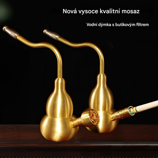 【🔥Kupte 1 a získejte 1 zdarma】Přenosný vyjímatelný mosazný filtr z tykve na cigarety