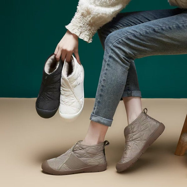 ✨👢【35-42】Novi mehki, udobni, topli in deževni ženski bombažni čevlji za jesen in zimo 2025