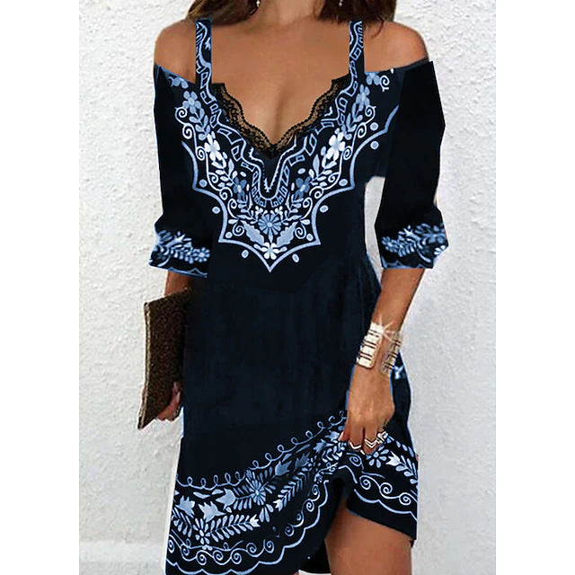 👗🌸【S-5XL】Нова рокля с открити рамене за пролет и лято 2026